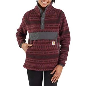 CARHARTT WOMEN'S RELAXED FIT FLEECE PULLOVER